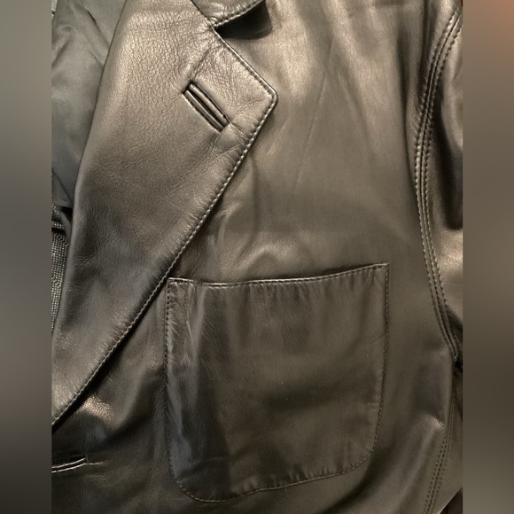 Oxxford Clothes ULTRA Soft Leather Jacket **RARE** Made in Italy XL 44 US - Picture 5 of 9